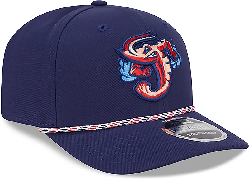 New Era Men's Jacksonville Jumbo Shrimp Multi-Rope 9SEVENTY Cap
