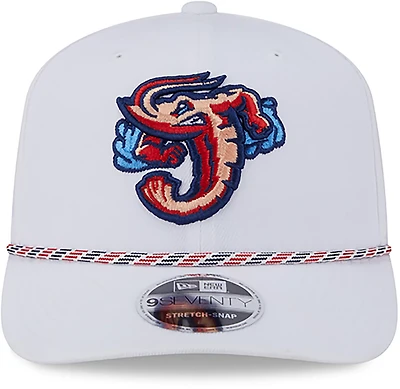 New Era Men's Jacksonville Jumbo Shrimp Multi-Rope 9SEVENTY Cap
