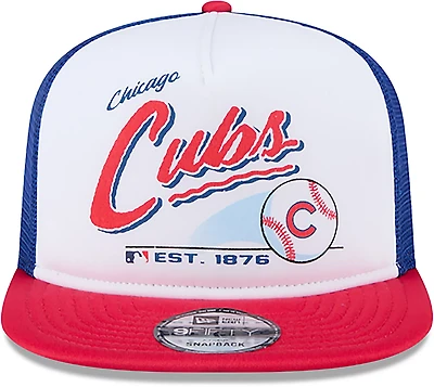 New Era Men's Chicago Cubs A-Frame Retro Script 9FIFTY Cap