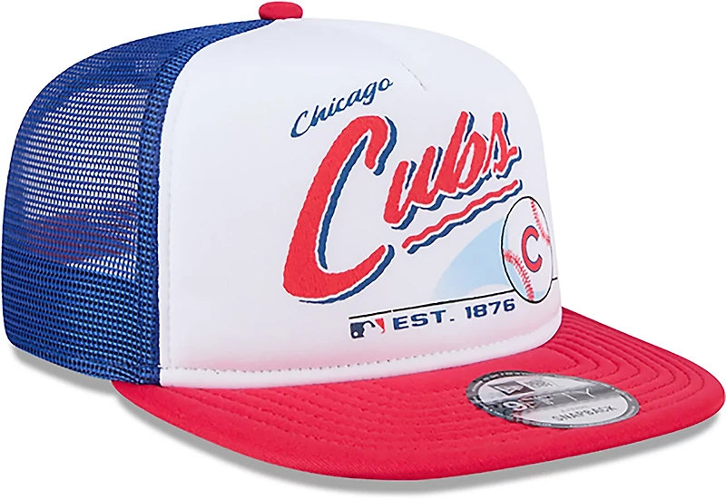 New Era Men's Chicago Cubs A-Frame Retro Script 9FIFTY Cap