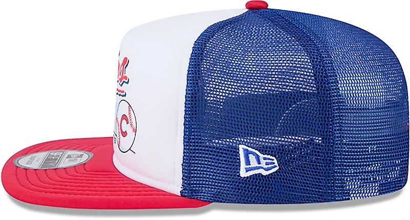 New Era Men's Chicago Cubs A-Frame Retro Script 9FIFTY Cap