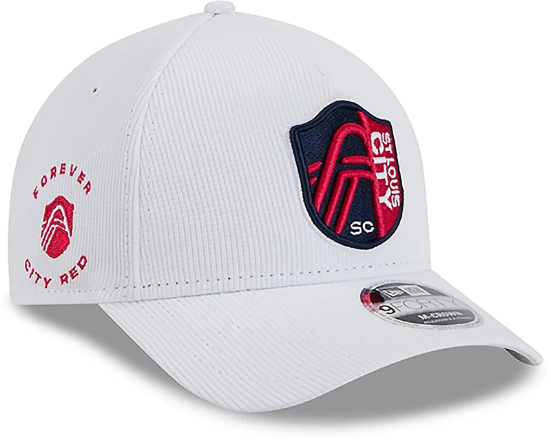 New Era Adults' St. Louis City SC Jersey Hook 9FORTY M-Crown A-Frame Snapback Cap