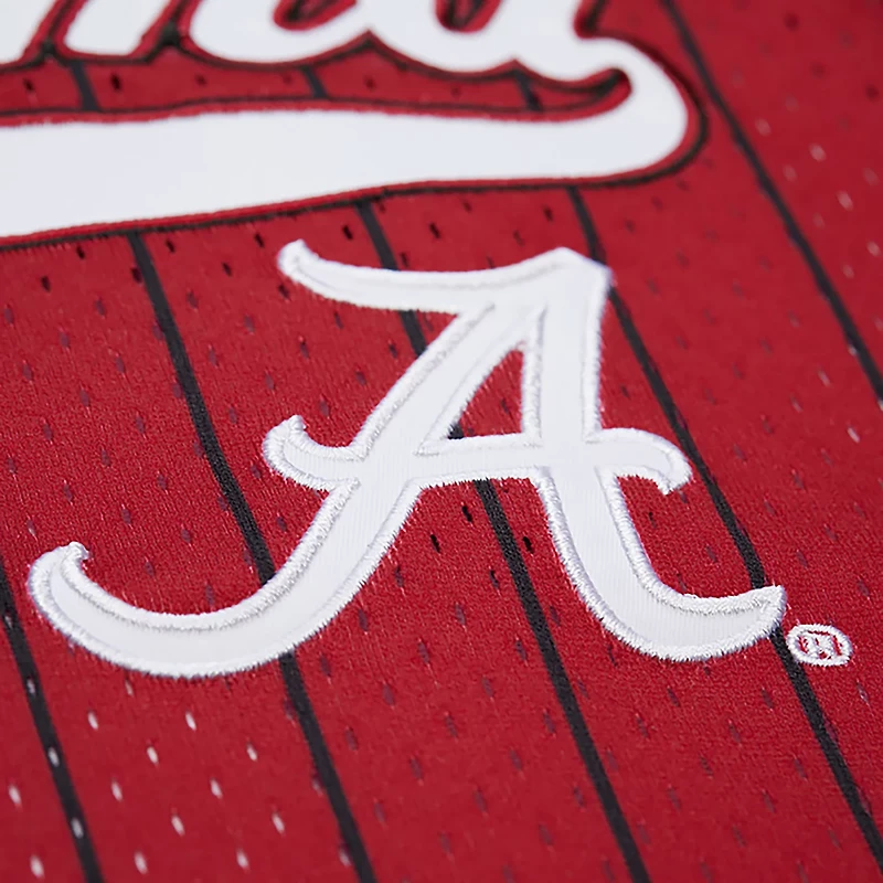 Mitchell & Ness Men's Alabama Double Play Primary Logo Baseball Jersey