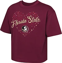 Outerstuff Girls' Florida State Love Stars Boxy T-shirt