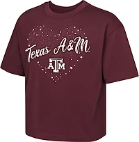 Outerstuff Girls' Texas A&M Love Stars Boxy T-shirt