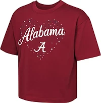 Outerstuff Girls' Alabama Love Stars Boxy T-shirt