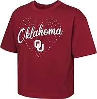 Outerstuff Girls' Oklahoma Love Stars Boxy T-shirt