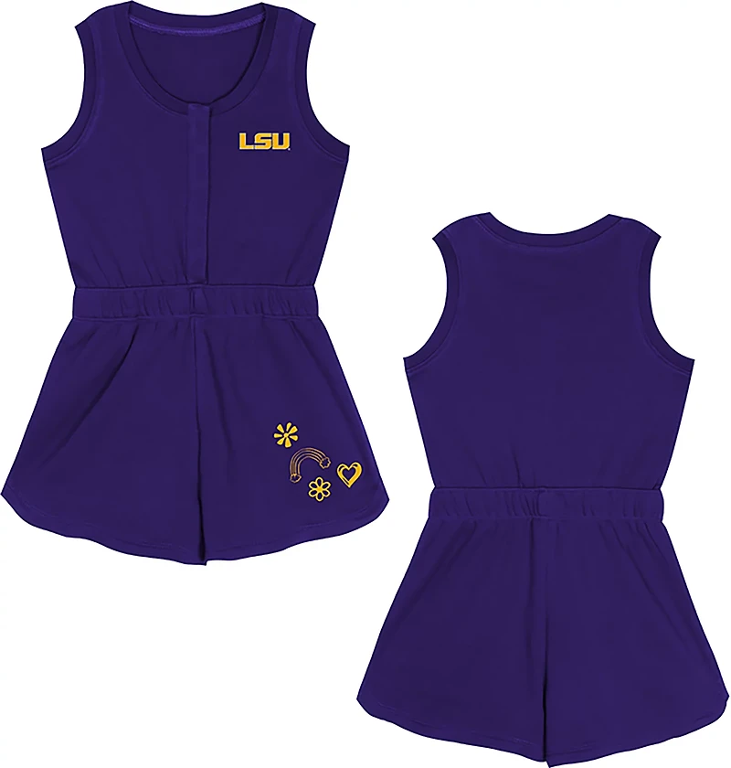 Outerstuff Toddler Girls' Louisiana State University Super Girl Romper
