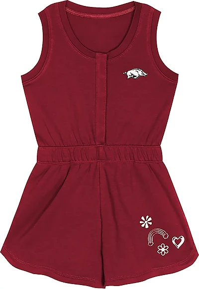 Outerstuff Toddler Girls' University of Arkansas Super Girl Romper