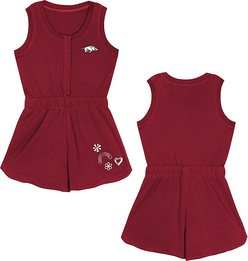 Outerstuff Toddler Girls' University of Arkansas Super Girl Romper