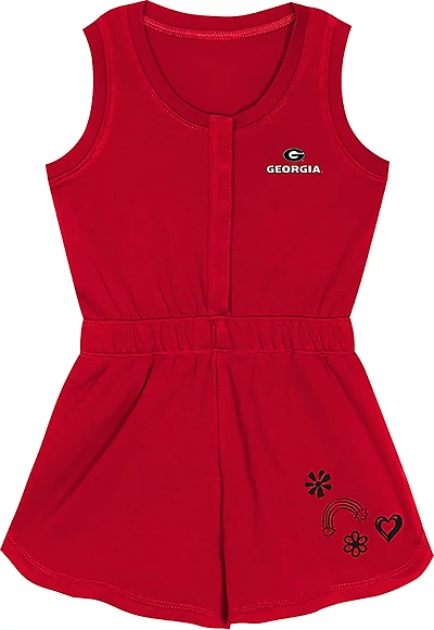 Outerstuff Toddler Girls' University of Georgia Super Girl Romper