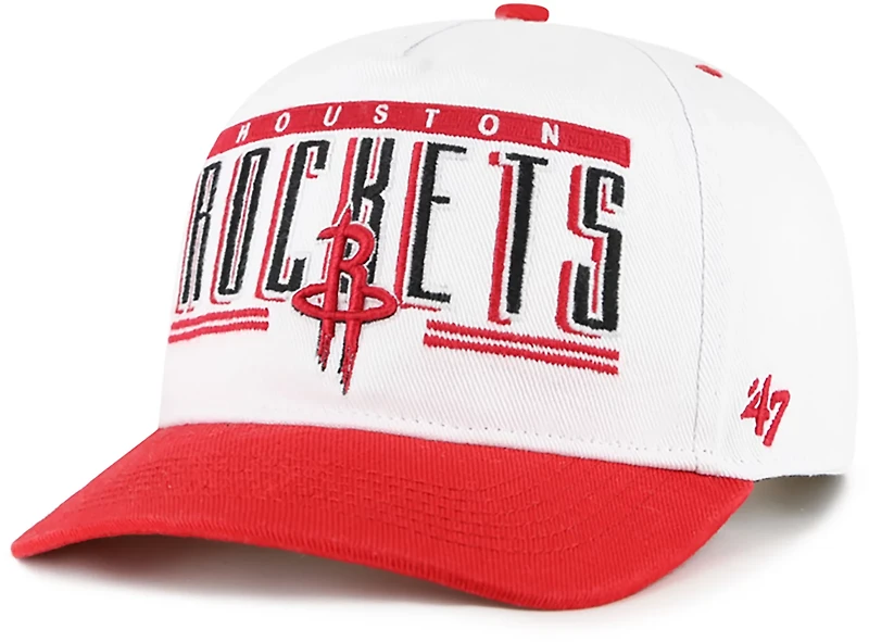 '47 Adults' Houston Rockets Double Header Baseline Hitch Cap