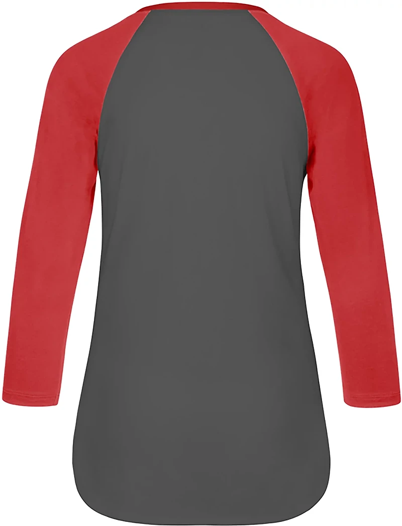 47 Women's Rockets High Rise Raglan Shirt Frankie T-shirt