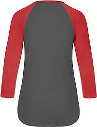 47 Women's Rockets High Rise Raglan Shirt Frankie T-shirt