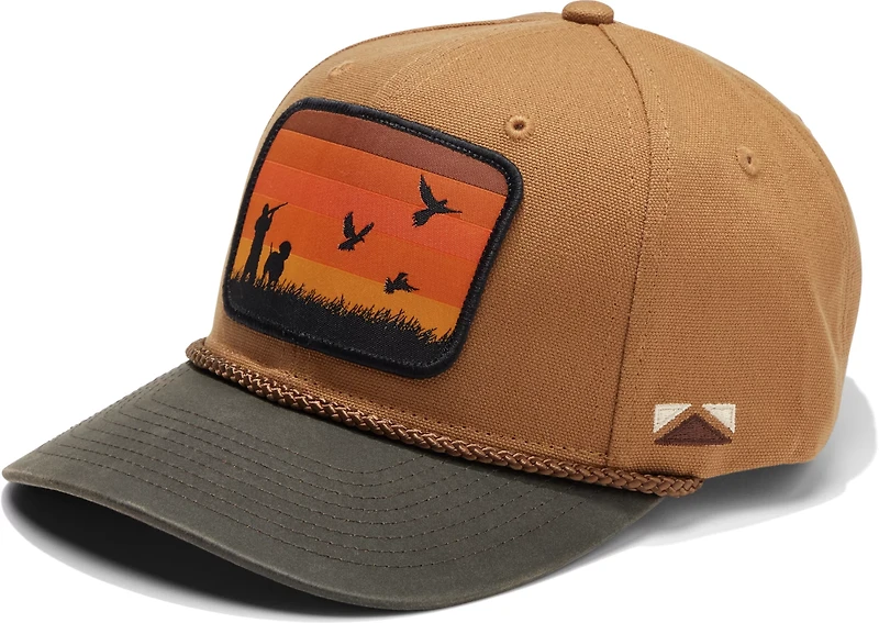 Paramount Apparel Men's Canvan Dove Patch Rope Cap