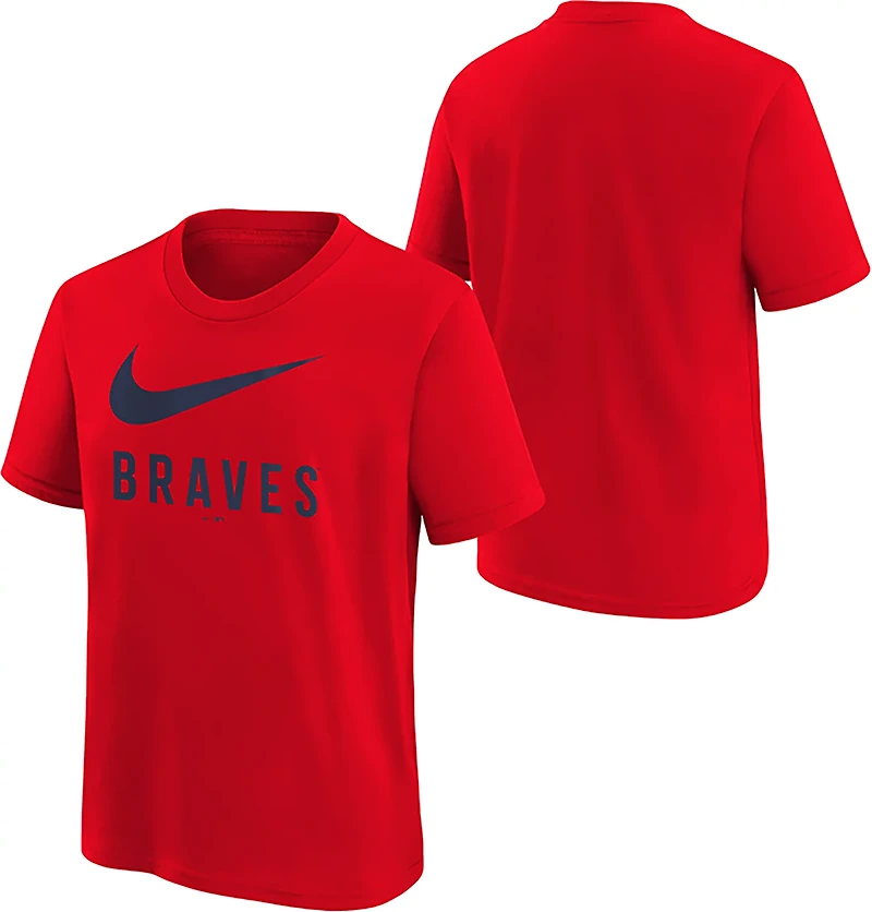 Nike Youth Braves Swoosh T-shirt
