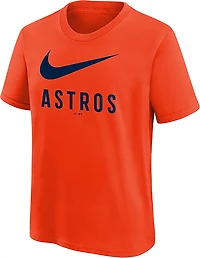 Nike Youth Astros Swoosh T-shirt