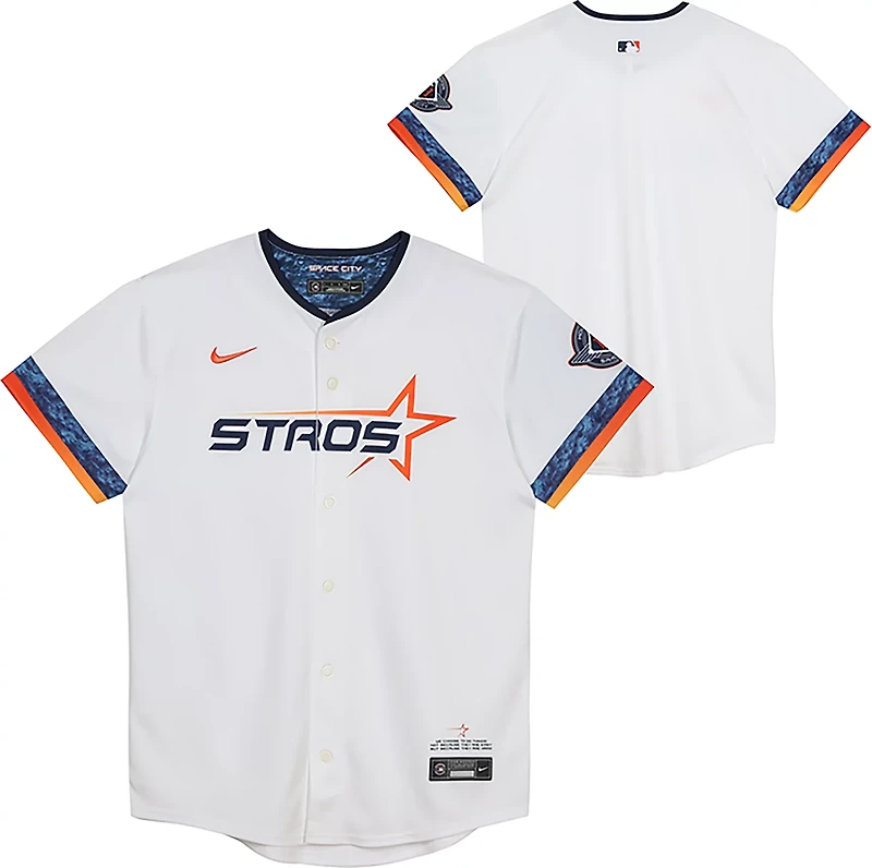 Nike Boys' 4-7 Houston Astros Limited City Connect Jersey