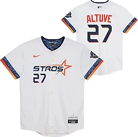 Nike Boys' 4-7 Houston Astros Jose Altuve Limited City Connect Player Jersey