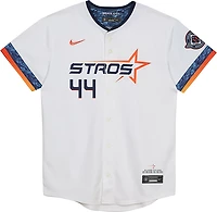 Nike Boys' 4-7 Houston Astros Yordan Alvarez Limited City Connect Player Jersey