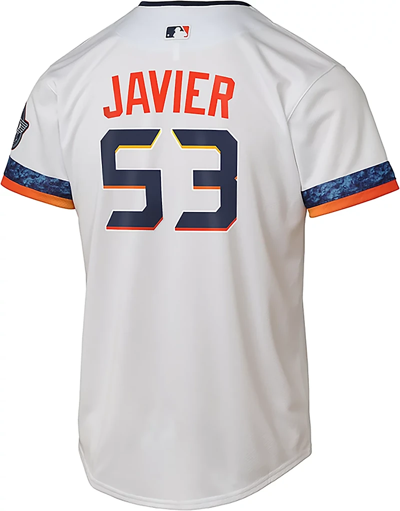 Nike Youth Houston Astros Cristian Javier Limited City Connect Player Jersey