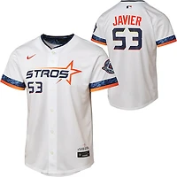 Nike Youth Houston Astros Cristian Javier Limited City Connect Player Jersey