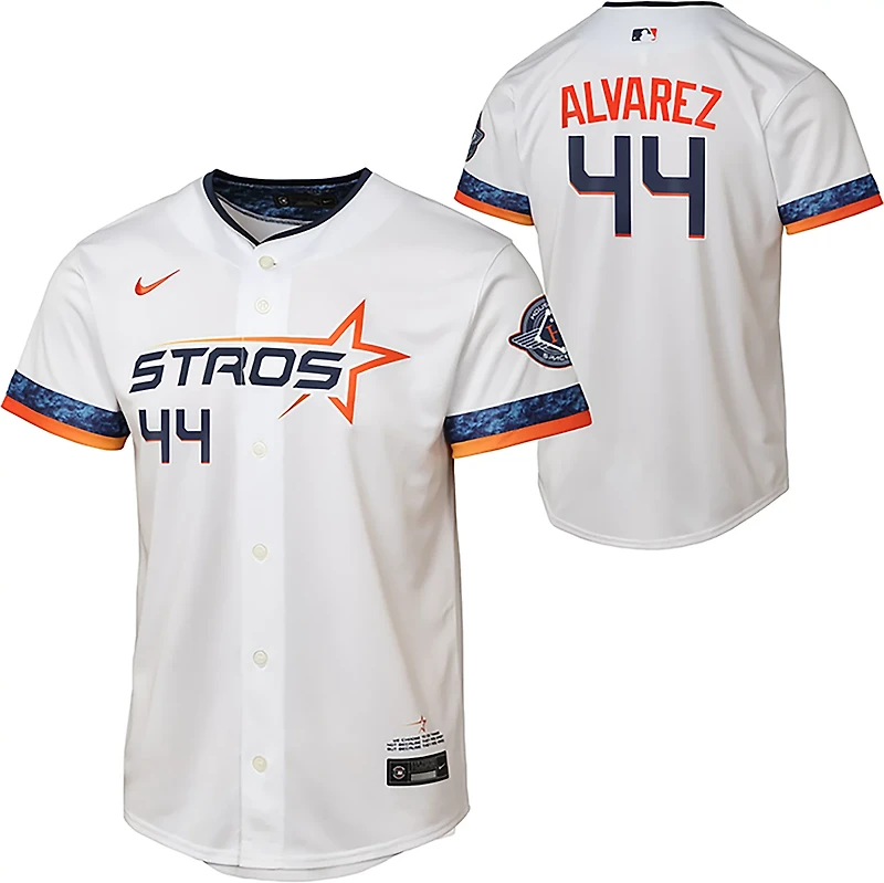 Nike Kids' Houston Astros Yordan Alvarez Limited City Connect Player Jersey
