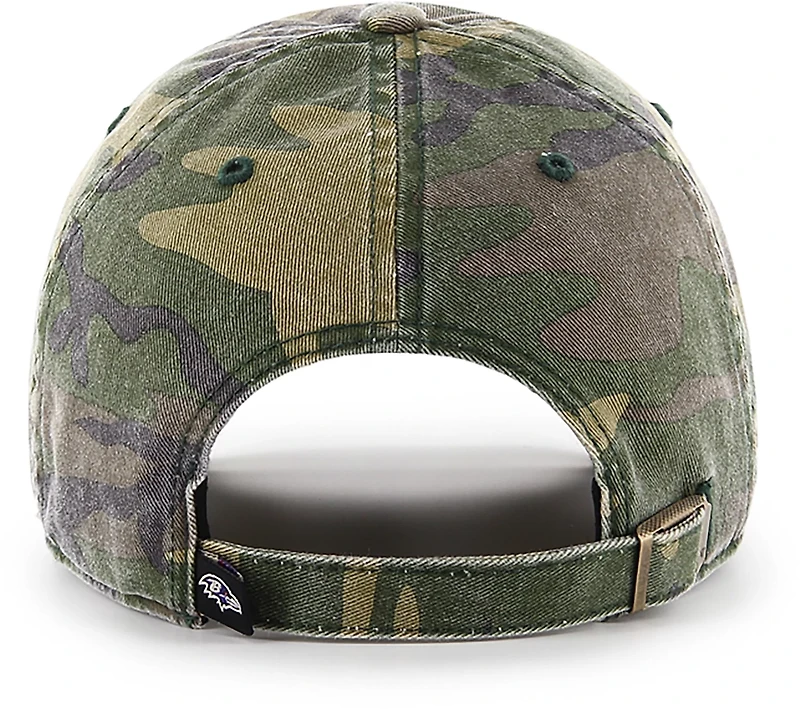 47 Adults' Ravens Camo Clean Up Cap