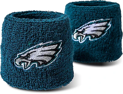 Franklin Philadelphia Eagles Embroidered Wristbands