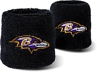 Franklin Baltimore Ravens Embroidered Wristbands