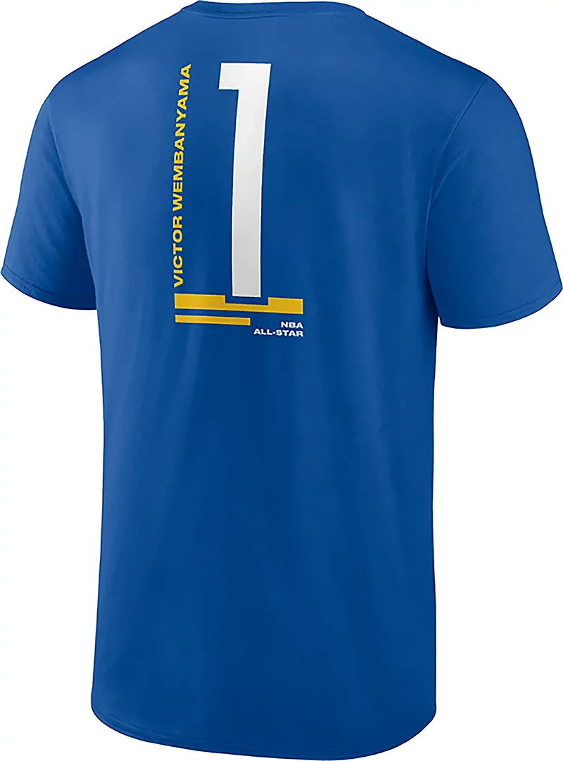 Fanatics Men's NBA V. Wembanyama All Star Game '25 N&N T-shirt