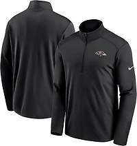 Nike Men's Baltimore Ravens Pacer 1/2-Zip Sweatshirt