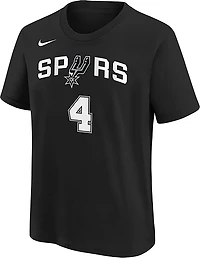 Nike Youth Spurs D. Fox Icon N&N T-shirt