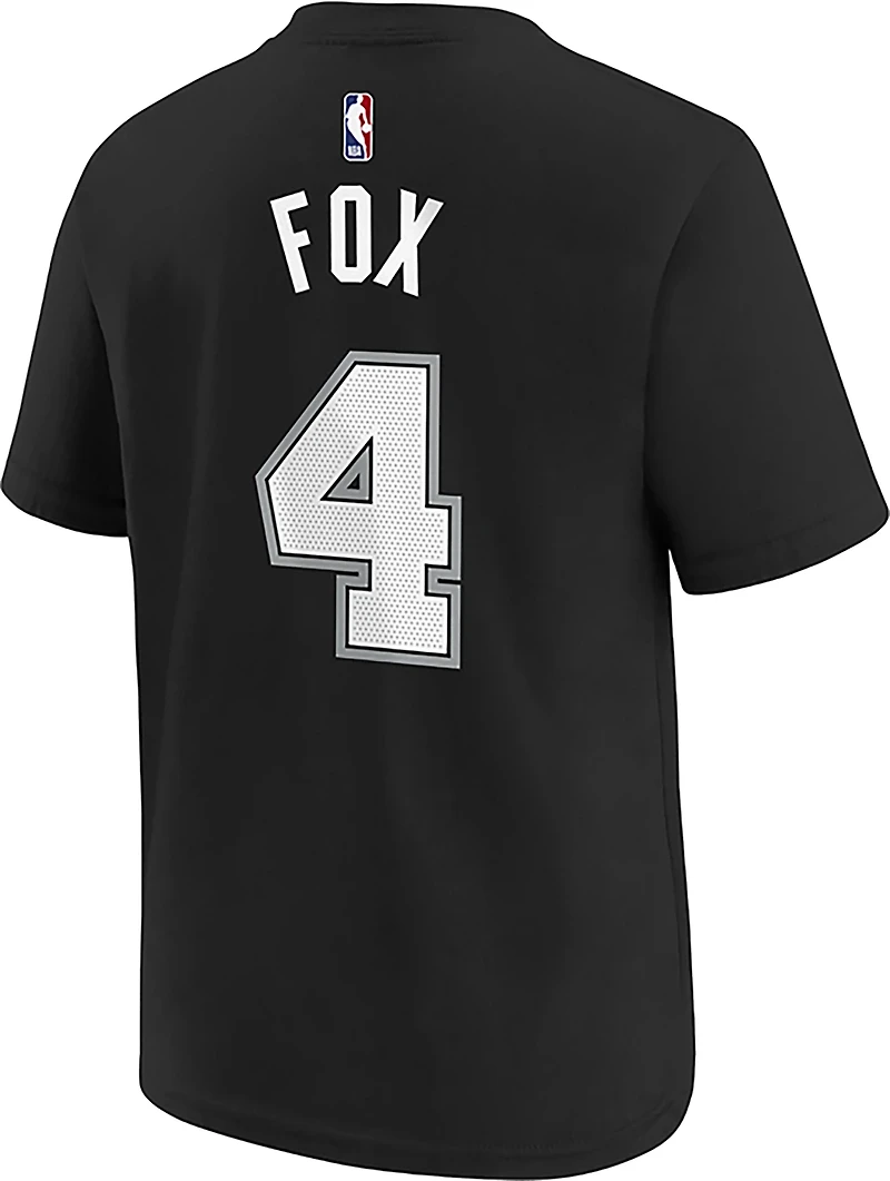 Nike Youth Spurs D. Fox Icon N&N T-shirt
