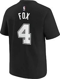 Nike Youth Spurs D. Fox Icon N&N T-shirt