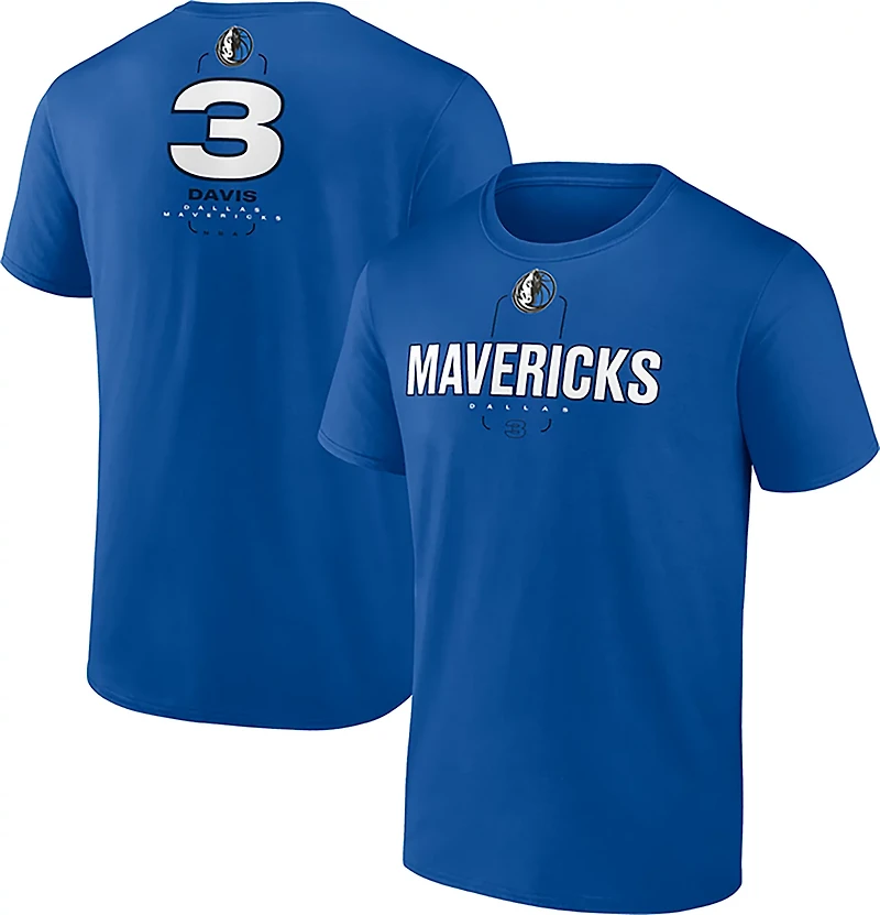 Fanatics Men's Mavericks A. Davis Behind The Back N&N T-shirt