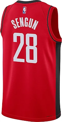Nike Boys' Houston Rockets Alperen Sengun #28 Icon Swingman Jersey