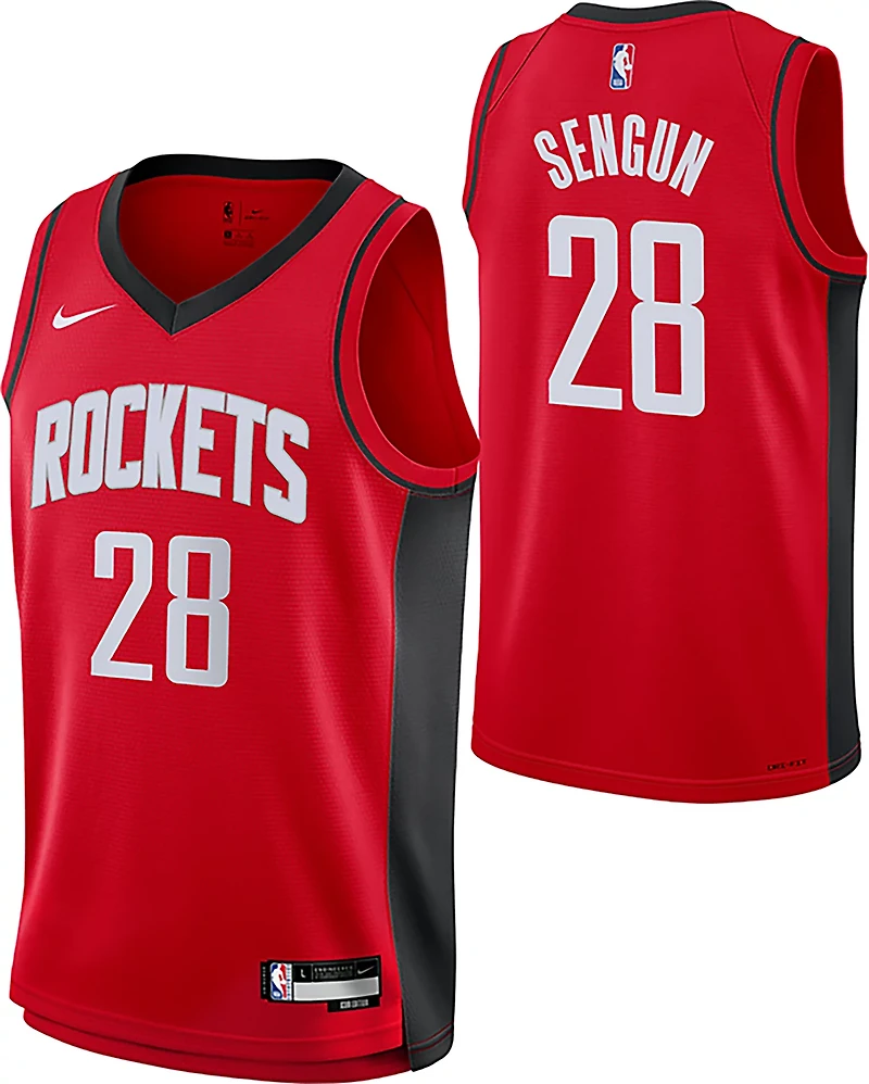 Nike Boys' Houston Rockets Alperen Sengun #28 Icon Swingman Jersey