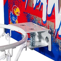 Franklin Kansas Jayhawks PC Over-the-Door Hoop Set