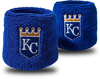 Franklin Kansas City Royals Embroidered Wristbands