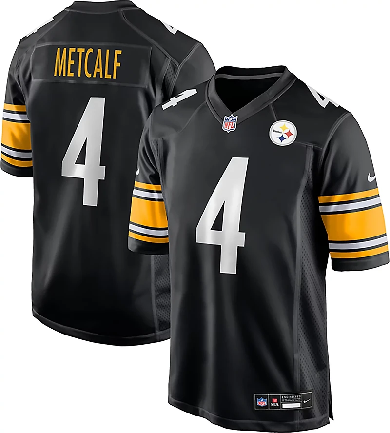 Nike Men's Steelers D. Metcalf Home Game N&N Jersey