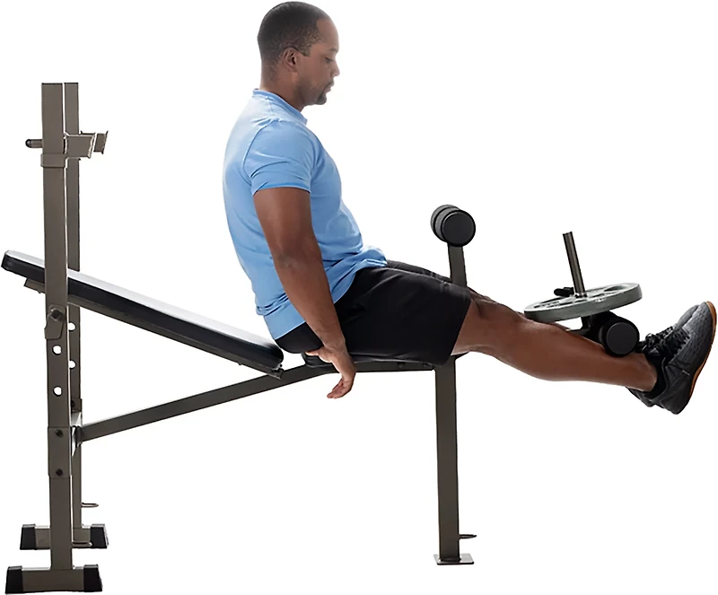 Stamina Bench and Rack Combo Weight Set
