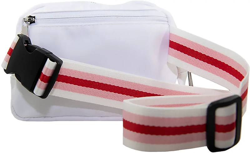 Katydid Belt Bag with Striped Strap