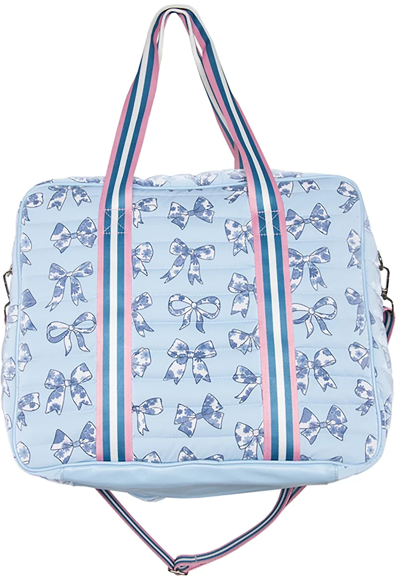 Katydid Pickleball Bag with Striped Strap