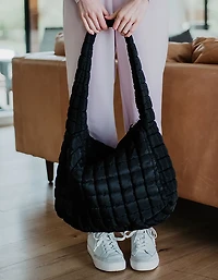 Katydid Quilted Tote Bag