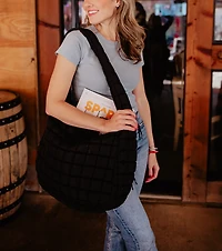 Katydid Quilted Tote Bag