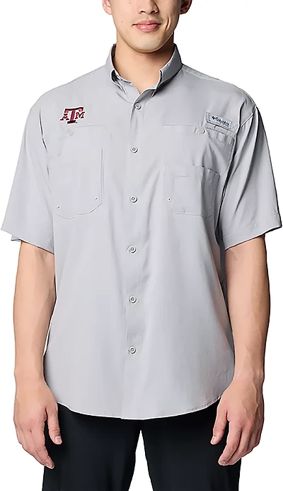 Columbia Sportswear Men's Collegiate Short Sleeve Tamiami Shirt