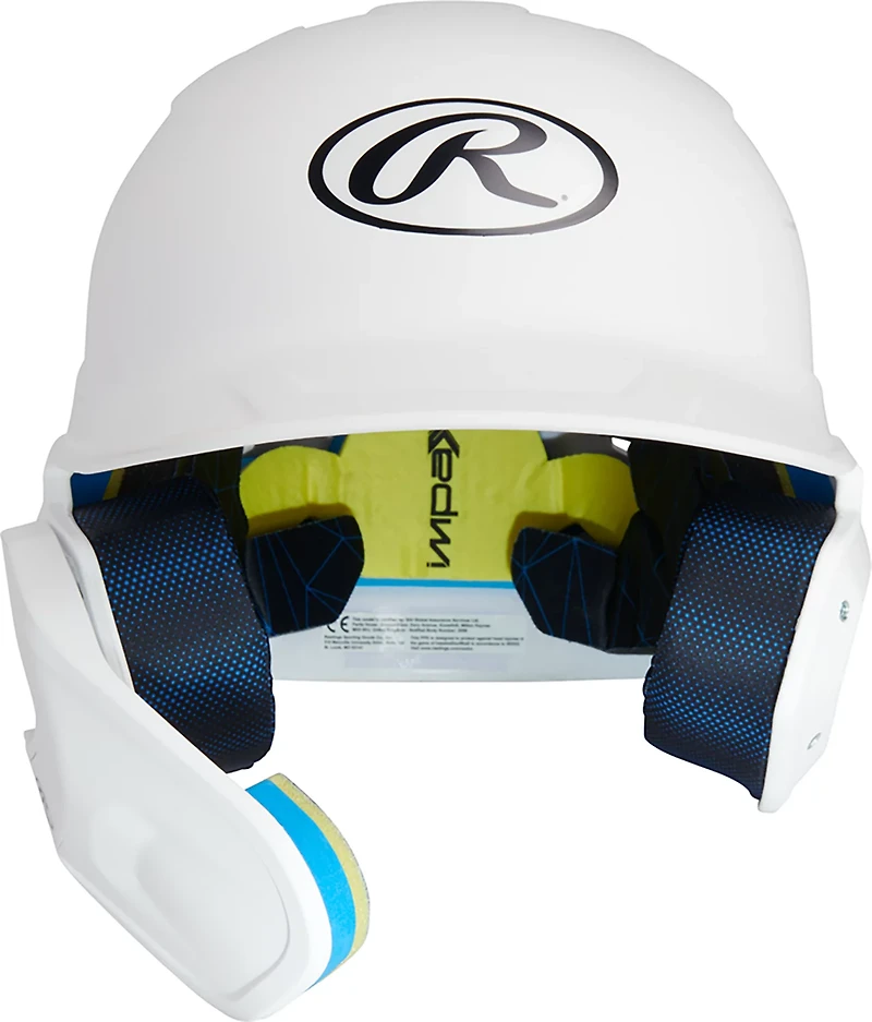 Rawlings Junior Matte Mach Adjust 1Tone RHB Helmet