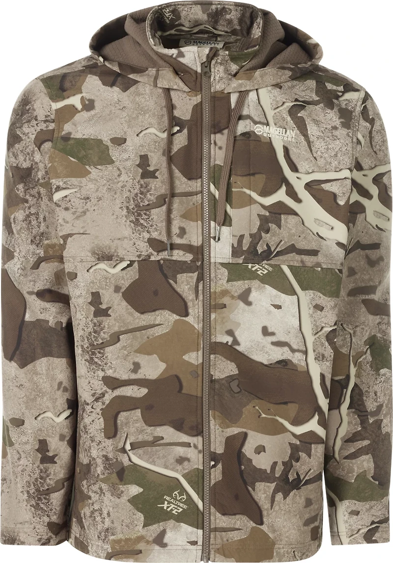 Magellan Outdoors Hunt Gear Men’s Boone Hooded FZ Camo Jacket