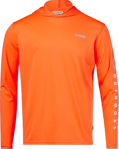 Magellan Outdoors Men's Casting Crew Long Sleeve Hoodie